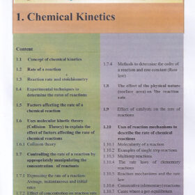 English medium chemistry resource