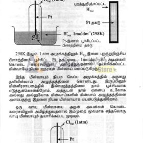 A/L Electrochemistry tamil medium
