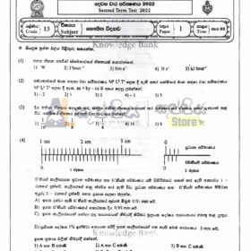 Grade 13 Physics School Papers